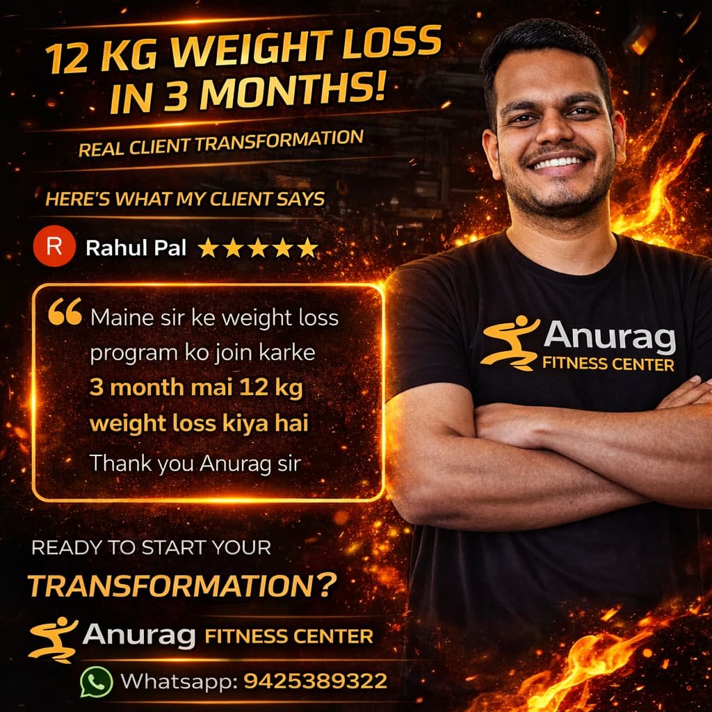 12 kg weight loss in 3 months